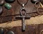 Preview: Stainless steel handle cross Ankh